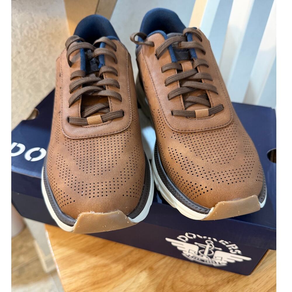 NEW Dockers Go-2 Active Rebound Men's Business Casual Shoes Dark Tan Size 8M - Picture 7 of 8